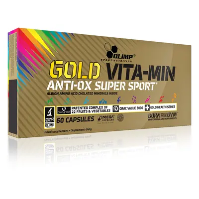 OLIMP Sport Nutrition Gold Vita-Min anti-OX supersport 60 kapslí - EXP 05/08/2023 Varianta: Olim