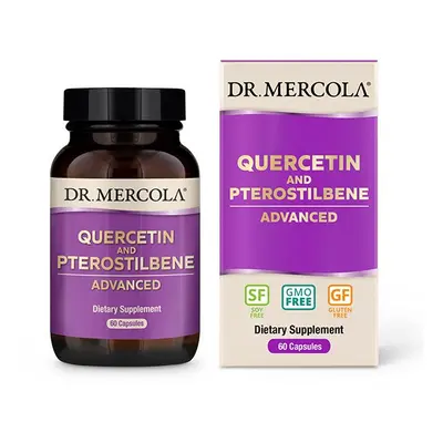 EXP 10/2023 Quercetin, Pterostilben Advanced, 180 kapslí - DR. MERCOLA