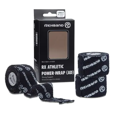 Rehband RX Athletic Power-Wrap 38mm, Hookgrip Tape Barva: Černá