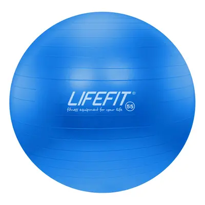 Lifefit Gymnastický míč LIFEFIT® ANTI-BURST 55 cm, modrý