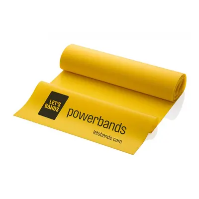 Letsbands LETS BANDS POWERBANDS FLEX Barva: Žlutý expander