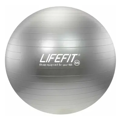 Lifefit Gymnastický míč LIFEFIT® ANTI-BURST 85 cm, stříbrný