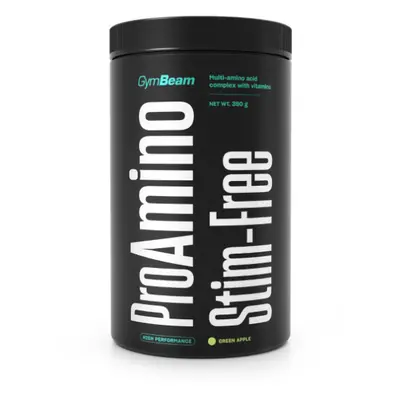 ProAMINO Stim-free - GymBeam Množství: 390 g, Příchuť: Zelené jablko