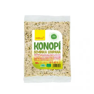 Konopné semínko loupané Wolfberry BIO 100 g