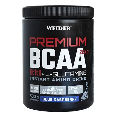 EXP 2/2024 Weider Premium BCAA 8:1:1 500 g fermentované BCAA s l-glutaminem bez cukru Varianta: 