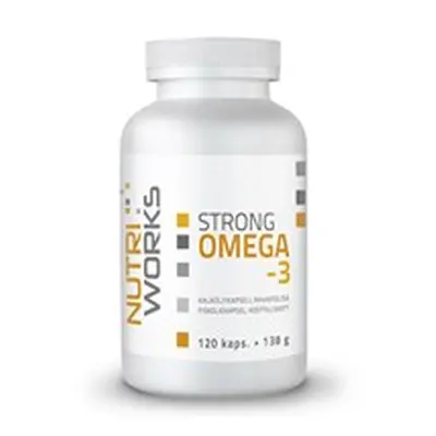 EXP 09/2024 Omega 3 Strong 120 kapslí - NutriWorks