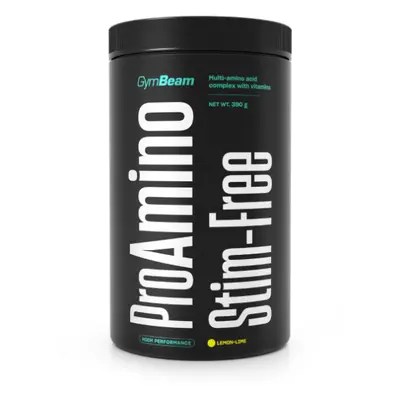 ProAMINO Stim-free - GymBeam Množství: 390 g, Příchuť: Citrón - limetka