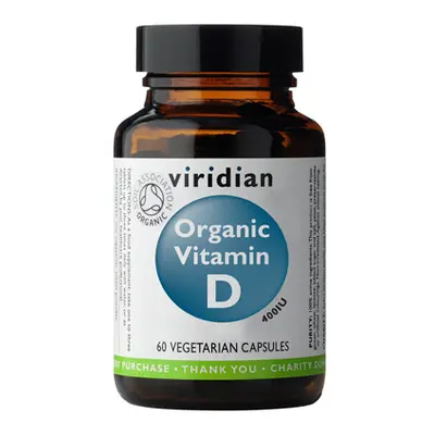 EXP 10/6/2023 - Vitamin D 60 kapslí Organic - Viridian