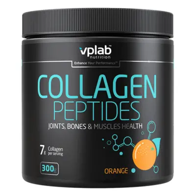 VPLAB nutrition VPLab Collagen Peptides 300 g hydrolyzovaný kolagen v sypké formě s vitaminem C 