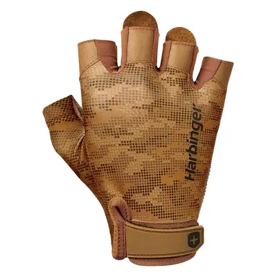 Harbinger 2.0 Pro Tan Camo, unisex fitness rukavice Varianta: