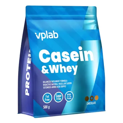 VPLAB nutrition VPLab Casein & Whey 500, micelární kasein a syrovátkový koncentrát Varianta: Čok