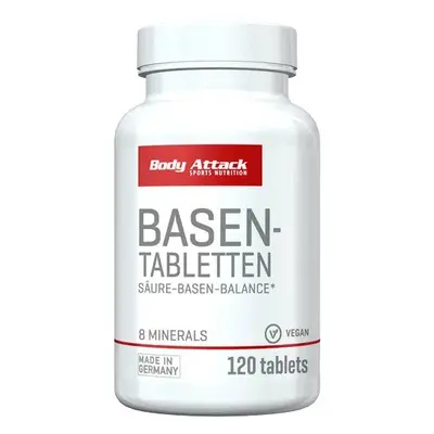 Body Attack Basen Tabletten 120 tablet Varianta: minerální komplex pro normální acidobazický met