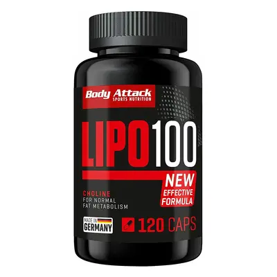 Body Attack LIPO 100, 120 kapslí Varianta: Body Attack