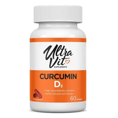 VPLAB nutrition VPLab Curcumin D3 60 softgels Varianta: kurkumin s vitamínem D3 v měkkých kapslí