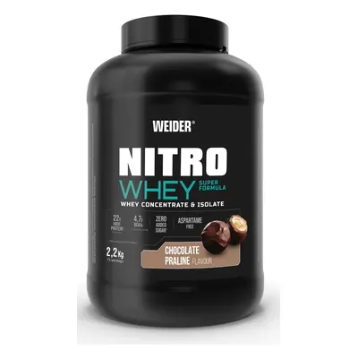 Weider Nitro Whey 2,2 kg, syrovátkový koncentrát a izolát Varianta: Vanilka