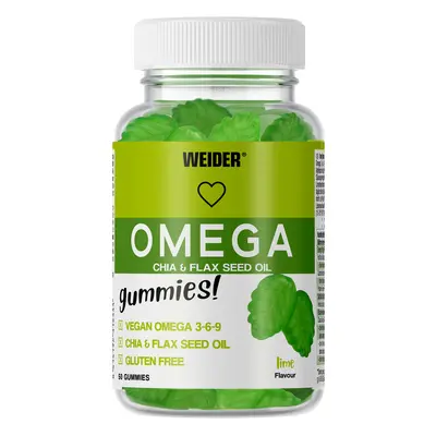 Weider Omega 50 gummies, želatinové bonbóny obsahující omega 3, 6, 9 mastné kyseliny Varianta: C