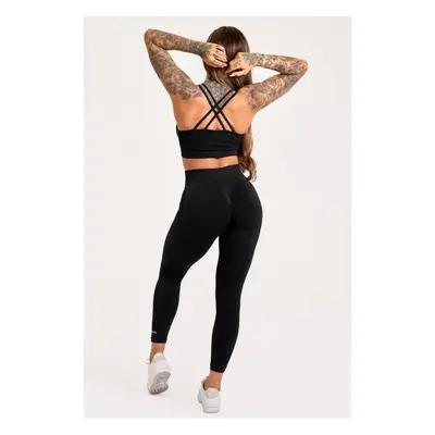 Gym Glamour Legíny Push Up 2.0 Black Barva: Černá