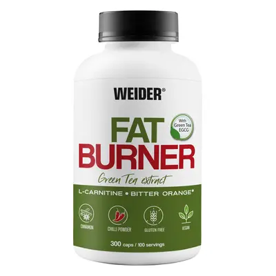 Weider Fat Burner 300 kapslí Varianta: Jemně stimulační termogení spalovač tuku