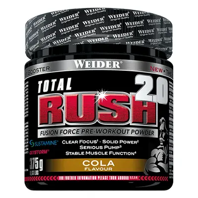 Weider Total Rush 2.0, 375g, stimulační předtréninková směs s vysokým obsahem kofeinu Varianta: 