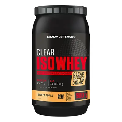 Body Attack Clear Iso Whey 900g, syrovátkový proteinový izolát CFM Varianta: Blackberry