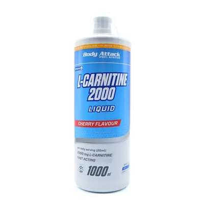 Body Attack L-Carnitine 2000 Liquid,1000 ml, koncentrát l-karnitinu v tekuté formě Varianta: Viš