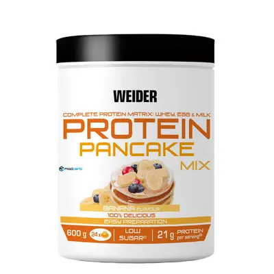 Weider Weider, Protein pancake mix, 500g Varianta: Banán