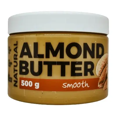 7Nutrition Natural Almond Butter Smooth 500 g, 100% přírodní mandlové máslo jemné Varianta: Almo