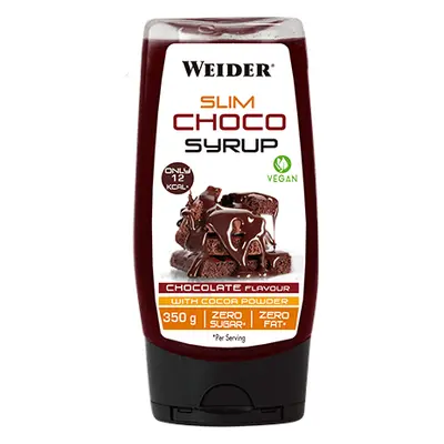 Weider Slim Choco Syrup 350 g Varianta: čokoládový sirup bez přidaného cukru