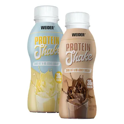 Weider Protein Shake 330 ml, nápoj s mléčnou bílkovinou Varianta: Vanilka