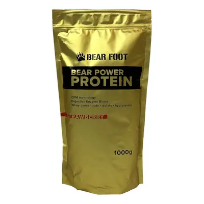 Bear Foot Nutrition Bear Foot Bear Power Protein 1000g, syrovátkový koncentrát CFM, izolát a hyd