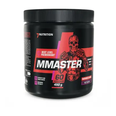 7NUTRITION MMASTER Preworkout 450g, předtréninková směs s kofeinem Varianta: Pomeranč