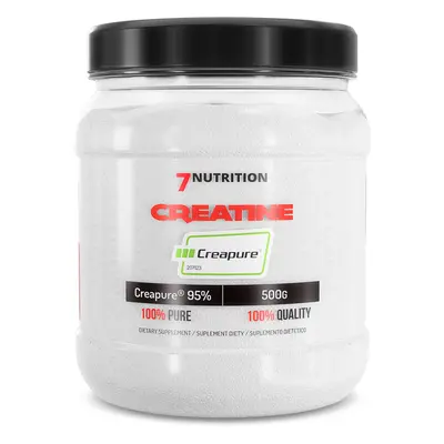 7NUTRITION Creatine 500 g Varianta: sypký mikronizovaný kreatin Creapure® s taurinem