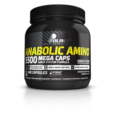 OLIMP Sport Nutrition Anabolic Amino 5500, Olimp Varianta: 400 kapslí