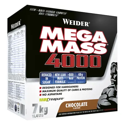 Weider Weider, Giant Mega Mass 4000, Gainer, 7000 g Varianta: Čokoláda