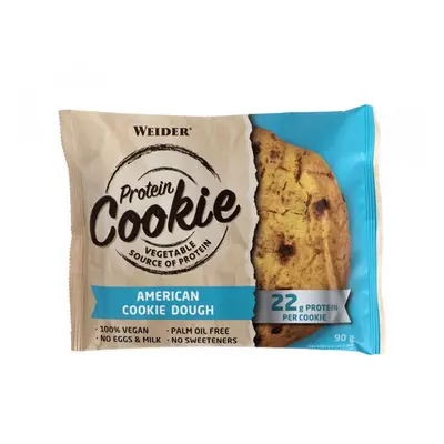 Weider Protein Cookie, American Cookie Dough, 90 g, proteinový koláč Varianta: All American Cook