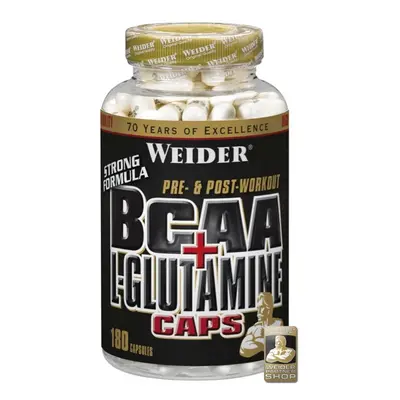 Weider Weider, BCAA + L-Glutamin Varianta: 180 kapslí