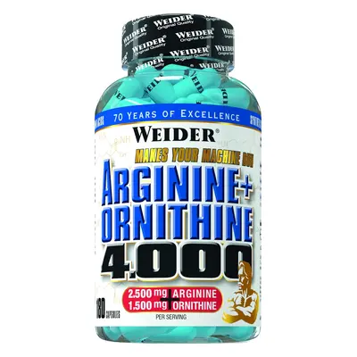 Weider Weider, Arginine + Ortnithine 4.000 Varianta: 180 kapslí