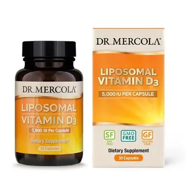 VITAMÍN D 5000 IU, LIPOSOMÁLNÍ, 30 KAPSLÍ - DR. MERCOLA