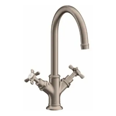 Hansgrohe Axor Montreux umyvadlová baterie s výpustí kartáčovaný nikl 16 502 820