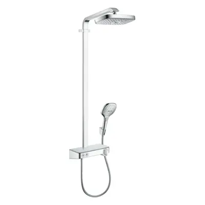 Sprchový systém Hansgrohe Raindance Select E na stěnu s termostatickou baterií chrom 27283000