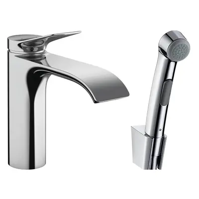 Umyvadlová baterie Hansgrohe Vivenis s bidetovou sprškou chrom 75210000