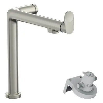 Dřezová baterie Hansgrohe Aqittura bez výpusti nerez 76804800