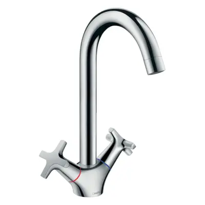 Dřezová baterie Hansgrohe Logis M32 s otočným raménkem chrom 71285000