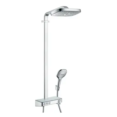 Sprchový systém Hansgrohe Raindance Select E na stěnu s termostatickou baterií chrom 27127000