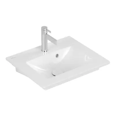 Villeroy & Boch Venticello umyvadlo, 500x420x150mm, bílá Alpin CeramicPlus, s přepadem, neleštěn