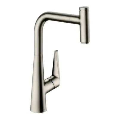 Dřezová baterie Hansgrohe Talis s vytahovací sprškou vzhled nerezu 73853800