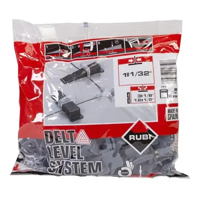 Spony 1 mm leveling system Delta Rubi 100 ks R2850