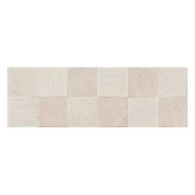 Dekor Ragno Eterna blanco strutturato Quadro 3D 30x90 cm mat ETR8HU