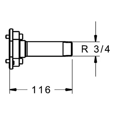 HANSA Flush connector 59914185