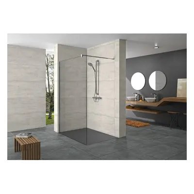 Sprchová zástěna Walk-In 120 cm Hüppe Design pure SIKOKHWI120